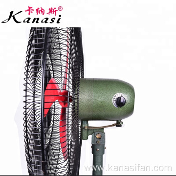 Cast Iron Industrial Pedestal Fan With Aluminum Blade